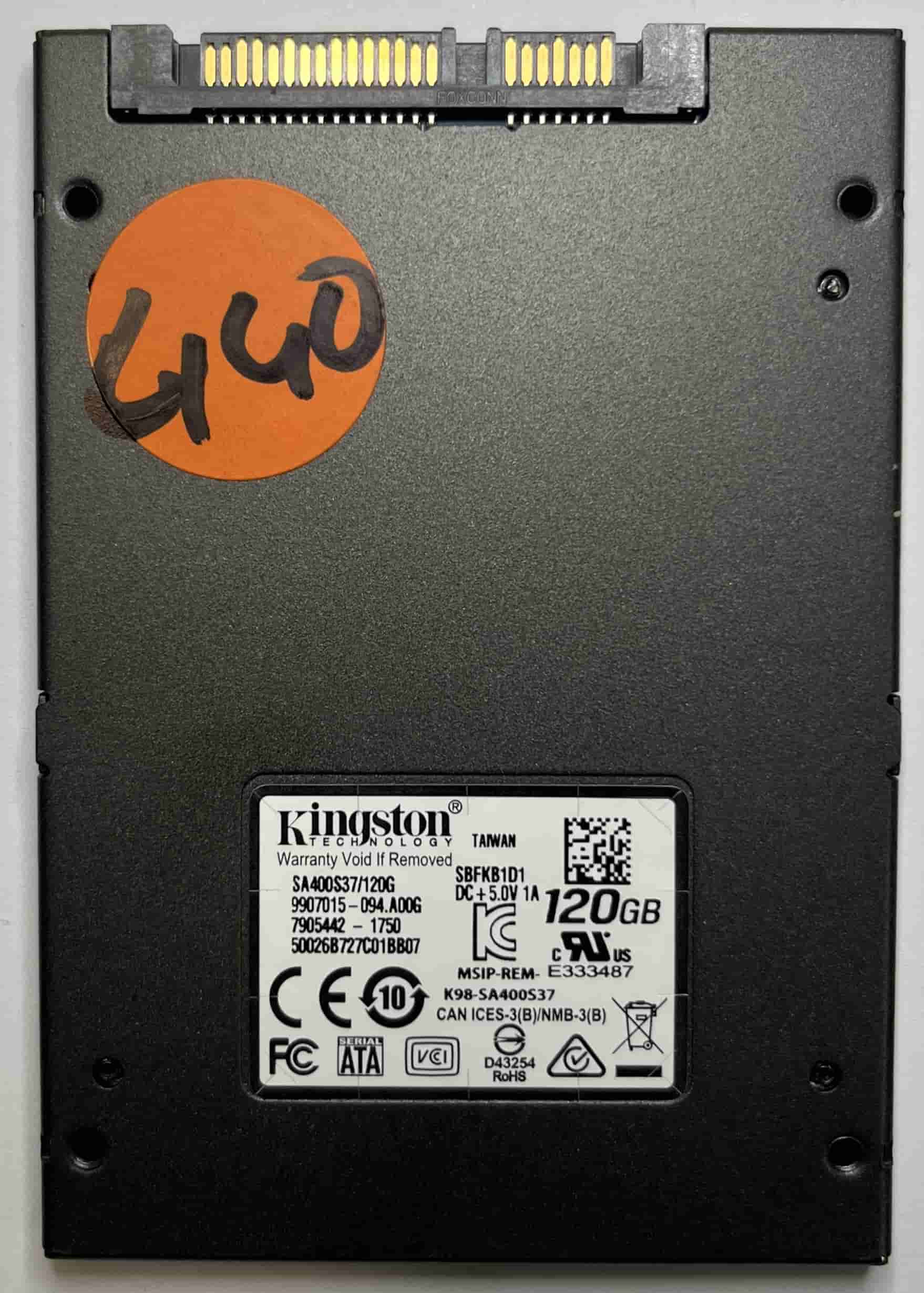KINGSTON SA400S37240G (440) SSD for Sale