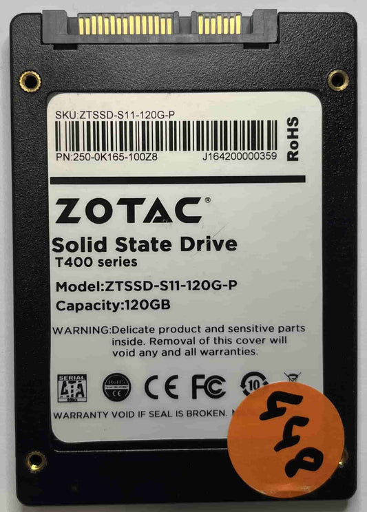 ZOTAC ZTSSD-S11-120G-P 250-0K165-100Z8 (448) SSD for Sale