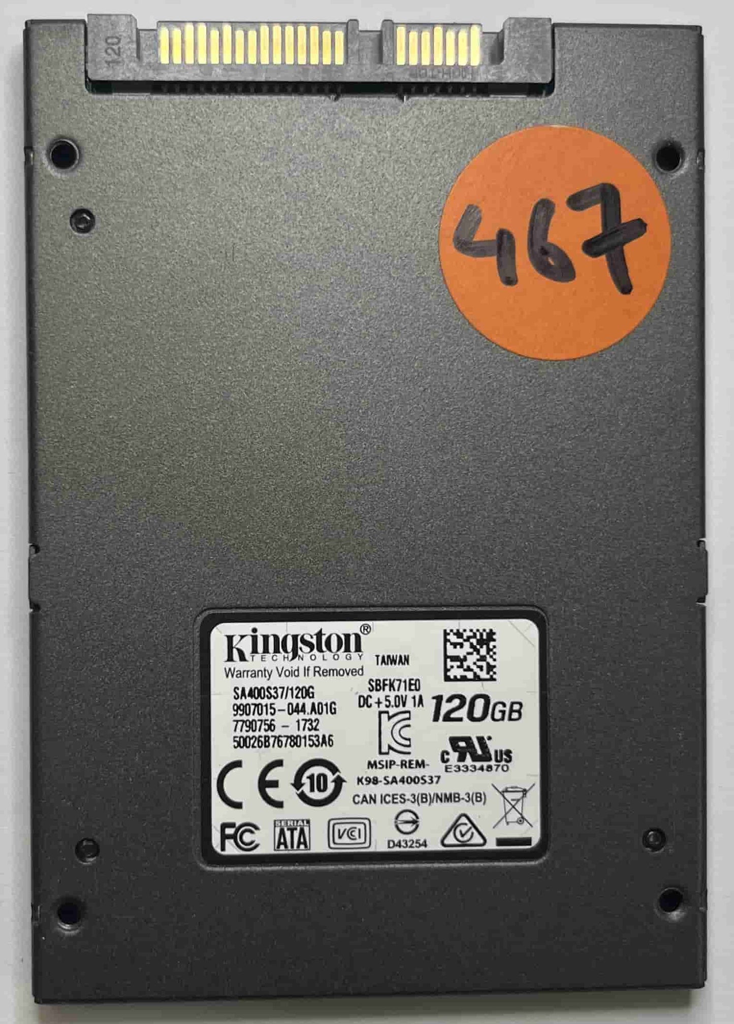 KINGSTON SA400S37120G (467) SSD for Sale