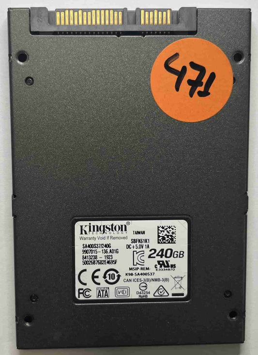 KINGSTON SA400S37240G (471) SSD for Sale