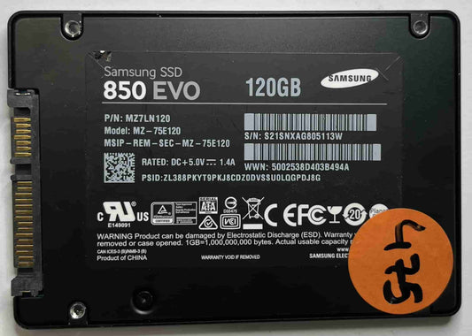 SAMSUNG MZ75E120 MZ7LN120 (475) SSD for Sale