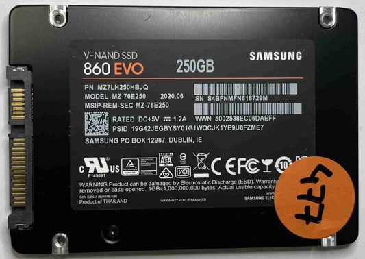 SAMSUNG MZ76E250 MZ7LH250HBJQ (477) SSD for Sale