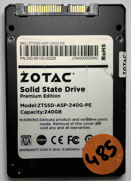 ZOTAC ZTSSD-A5P-240G-PE 250-OK153-000Z8 (485) SSD for Sale