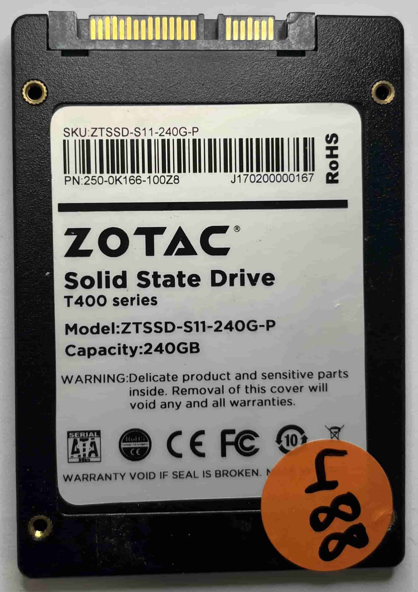 ZOTAC ZTSSD-S11-240G-P 250-0K166-100Z8 (488) SSD for Sale