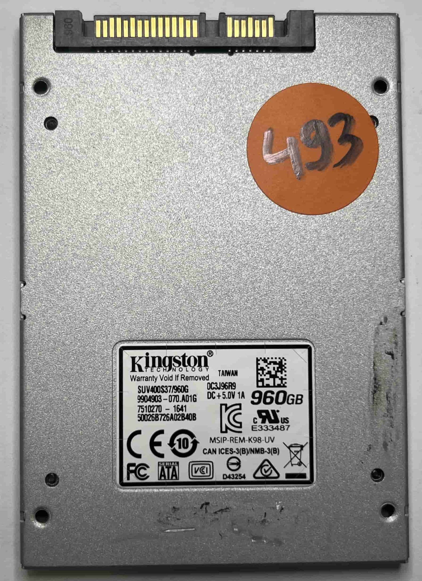 KINGSTON SUV400S37960G (493) SSD for Sale