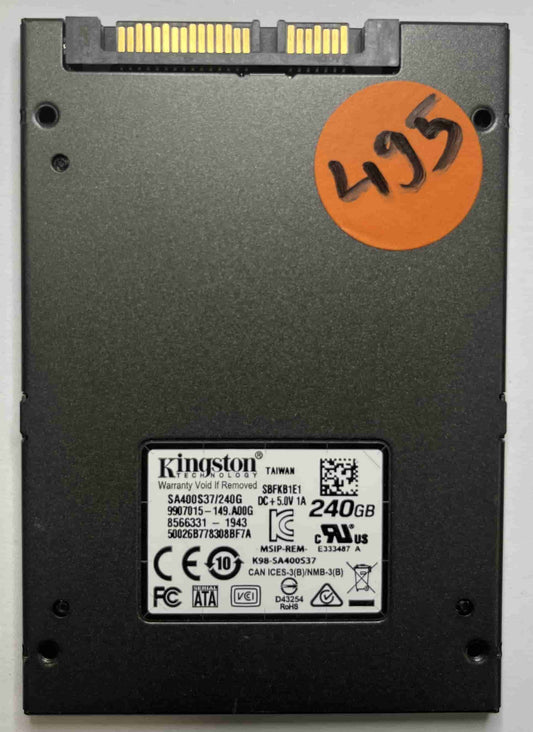 KINGSTON SA400S37240G (495) SSD for Sale