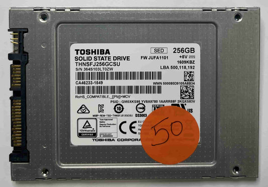 TOSHIBA THNSFJ256GCSU (50) SSD for Sale