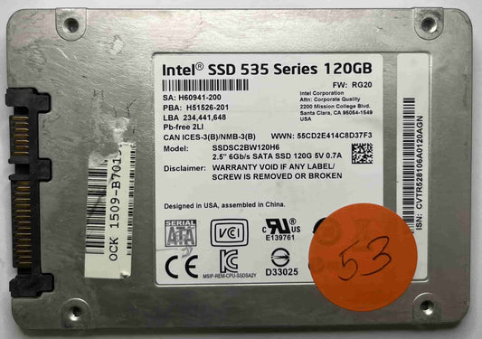 INTEL SSDSC2BW120H6 (53) SSD for Sale