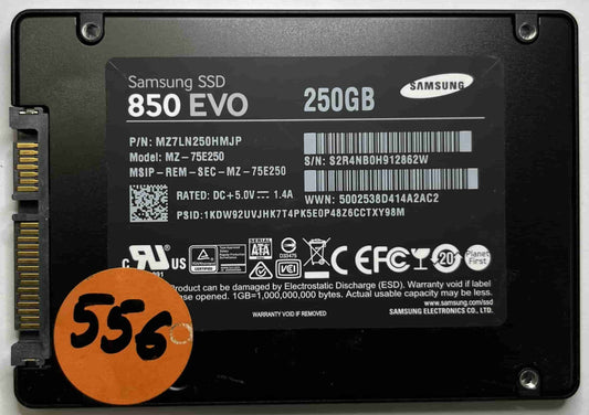 SAMSUNG MZ75E250 MZ7LN250HMJP (556) SSD for Sale