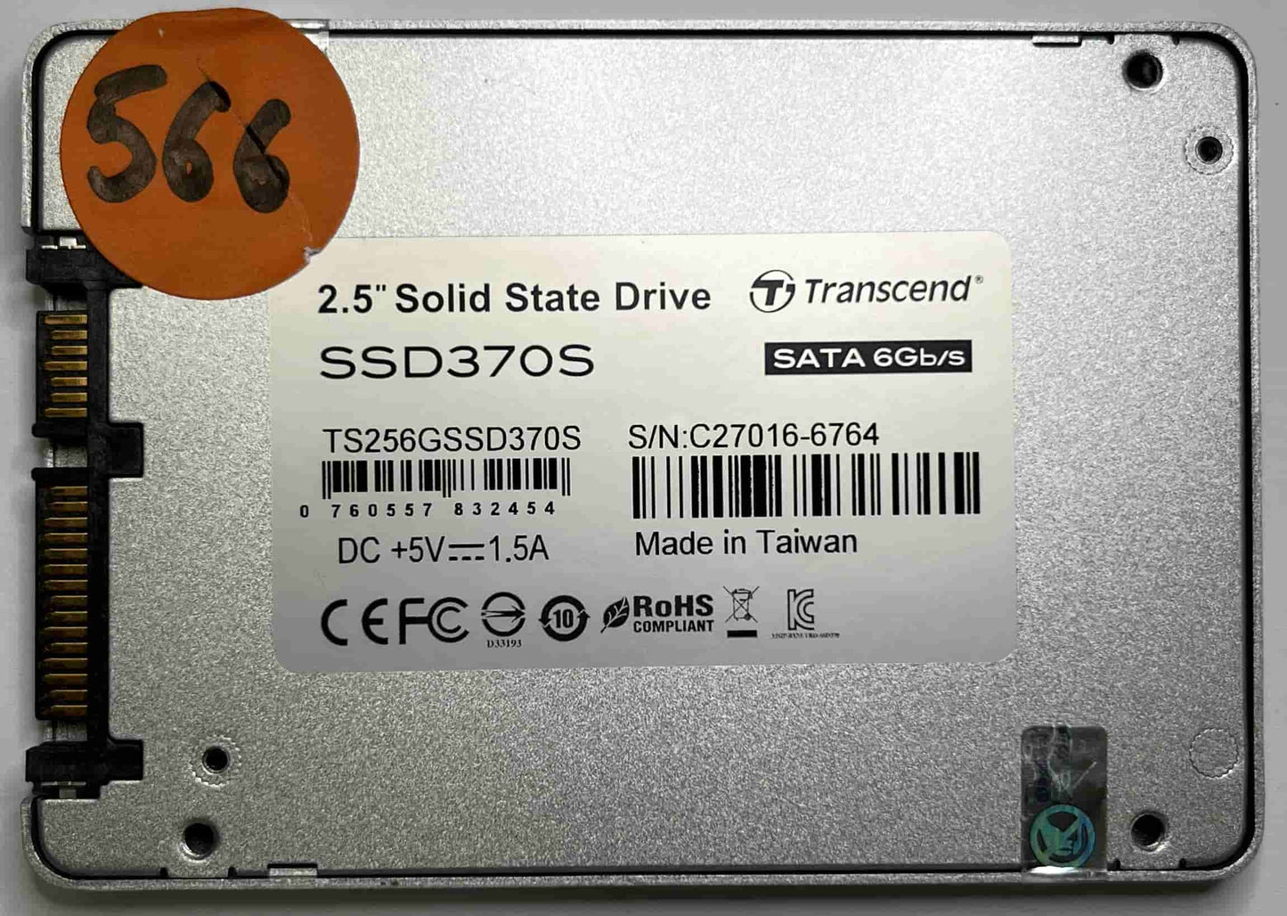 TRANSCEND TS256GSSD370S (566) SSD for Sale