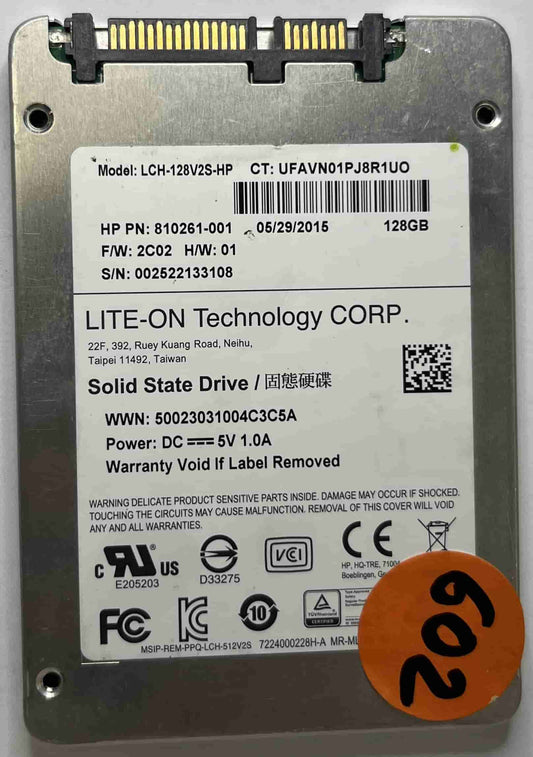 LITEON LCH-128V2S-HP 810261-001 (602) SSD for Sale