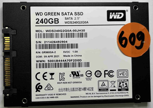 WD GREEN WDS240G2G0A-00JH30 (609) SSD for Sale