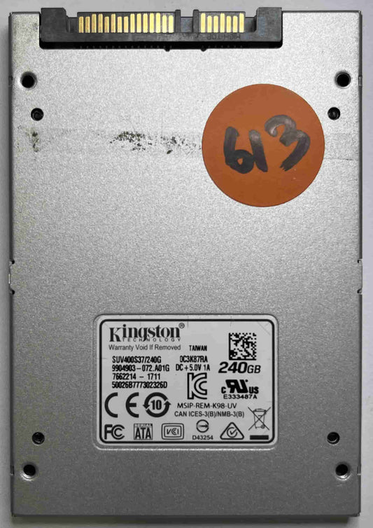 KINGSTON SUV400S37240G (613) SSD for Sale