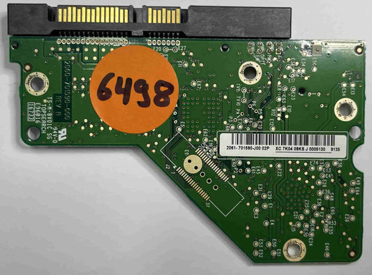 Western Digital WD10EADS-00L5B1  2060-701590-000 REV A  PCB for Sale