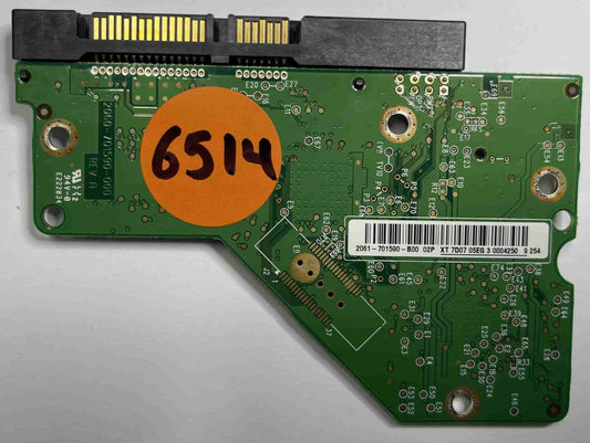 Western Digital WD6400AACS-00G8B1 2060-701590-000 REV A  PCB for Sale