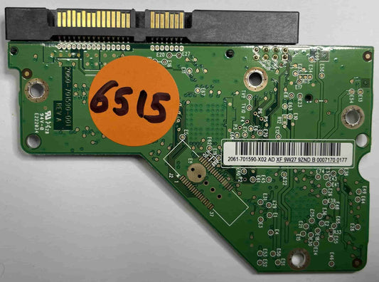 Western Digital WD2500AAJS-08L7A0  2060-701590-001 REV A  PCB for Sale