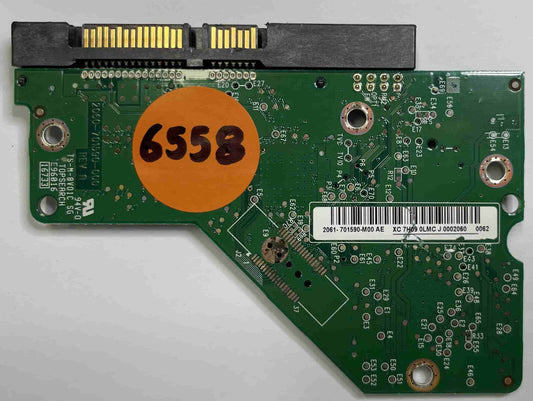 Western Digital WD5001AALS-00L3B2  2060-701590-000 REV A  PCB for Sale