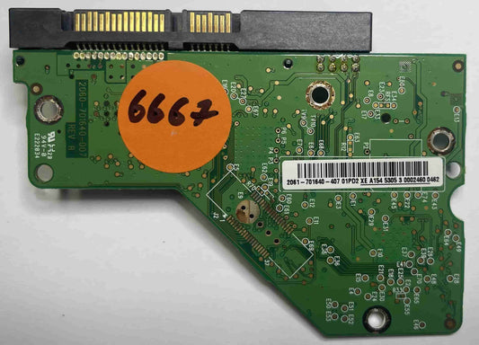 Western Digital WD10EADS-11M2B2  2060-701640-007 REV A  PCB for Sale