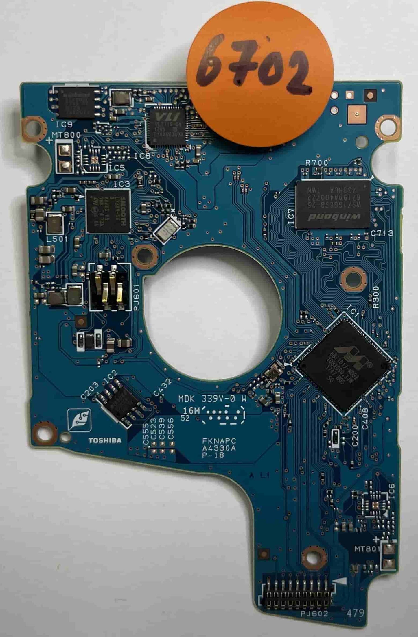 Toshiba MQ04UBF100 G4330A  PCB for Sale