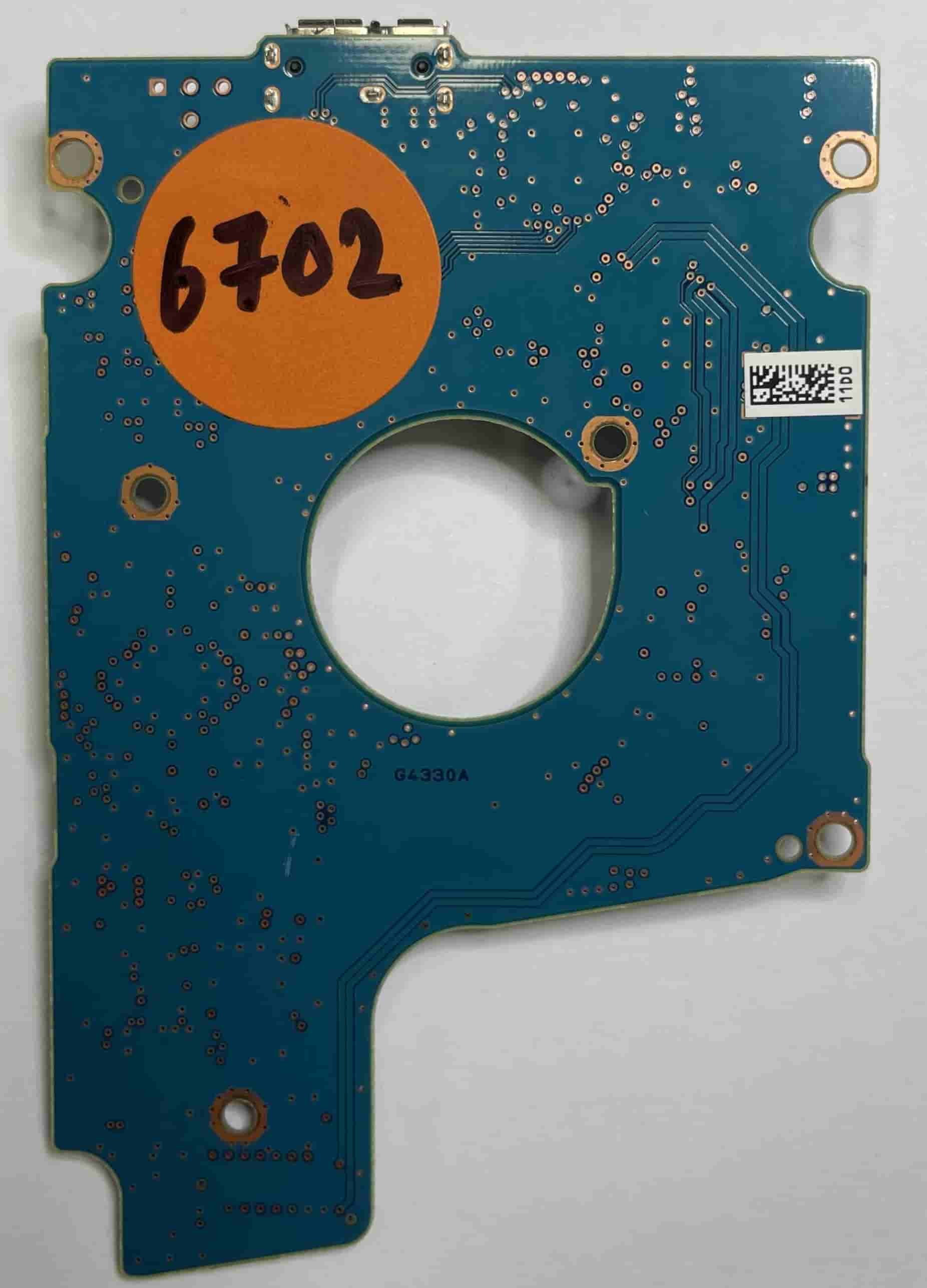 Toshiba MQ04UBF100 G4330A  PCB for Sale