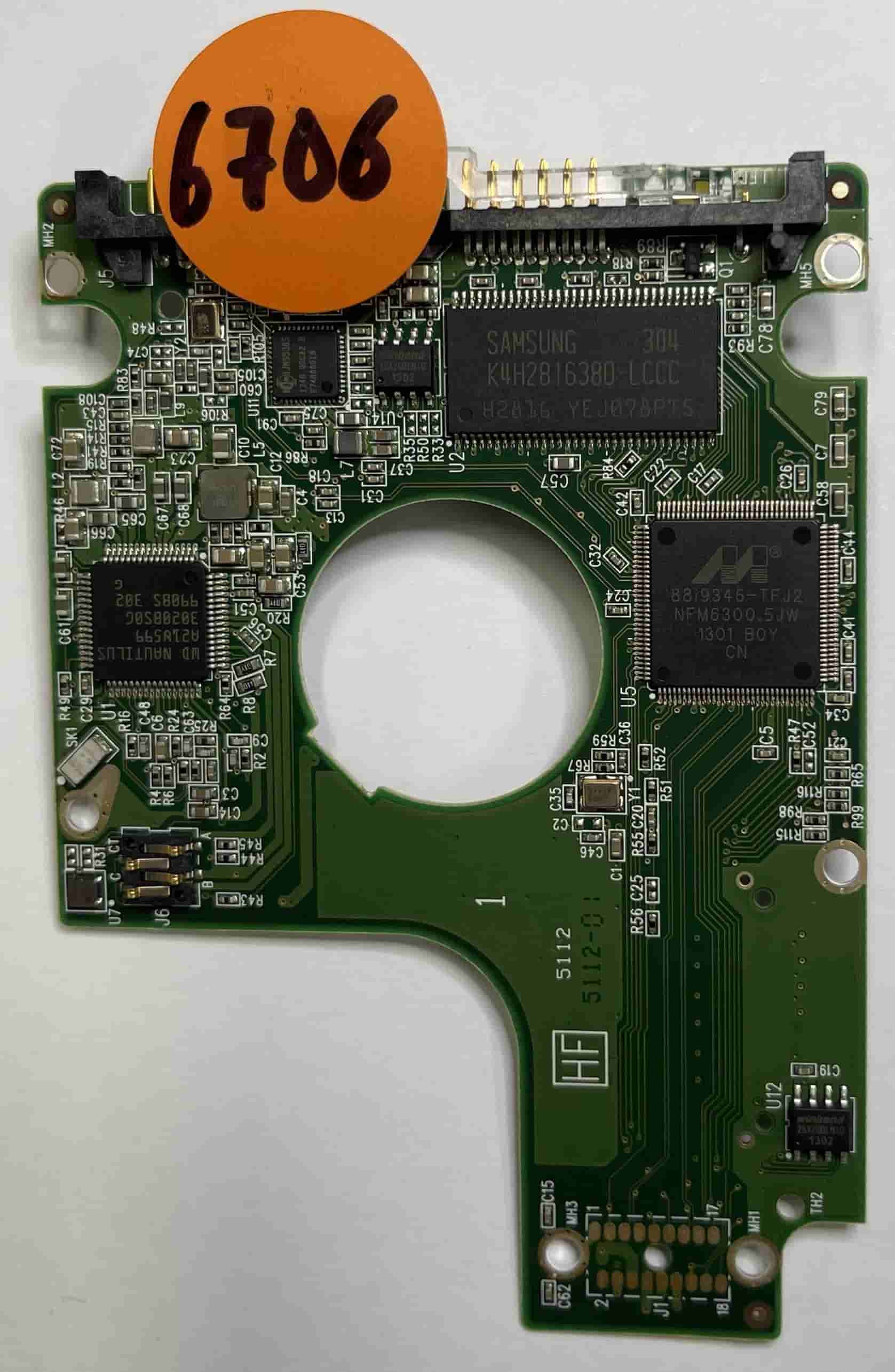 Used 2060-771945-002 REV A HDD Logic Controller PCB Board - UBB.threads Used 2060-771945-002 REV A HDD Logic Controller PCB Board - UBB.threads