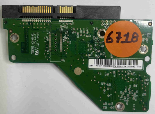 Western Digital WD5002ABYS-01B1B0 2060-701537-004 REV A  PCB for Sale