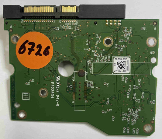 Western Digital WD2003FYYS 2060-771624-003 REV A 584786-001 PCB for Sale