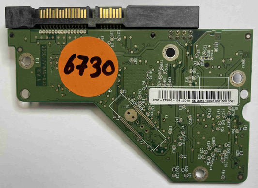 Western Digital WD5000AAKX-08ERMA0 2060-771640-003 REV A  PCB for Sale