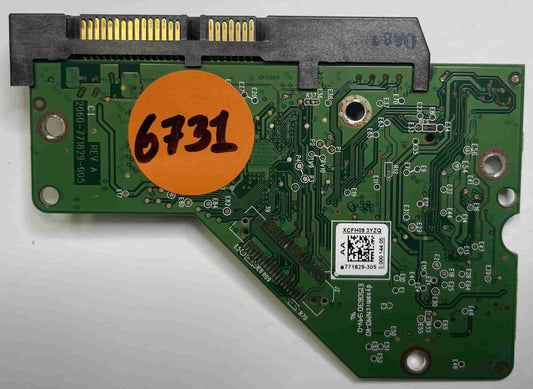 Western Digital WD10EZEX-00BN5A0 2060-771829-005 REV A  PCB for Sale