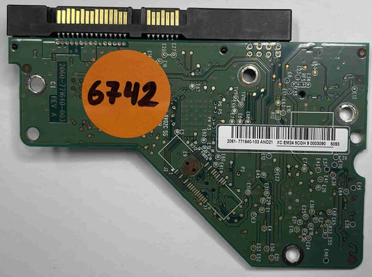 Western Digital WD5000AAKX-60U6AA0 2060-771640-003 REV A  PCB for Sale