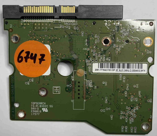 Western Digital WD20EADS-00R6B0 2060-771642-000 REV P1  PCB for Sale