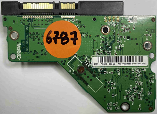 Western Digital WD3200AAKS-75L9A0 2060-701590-000 REV A  PCB for Sale