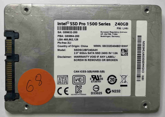 INTEL SSDSC2BF240A4H (68) SSD for Sale