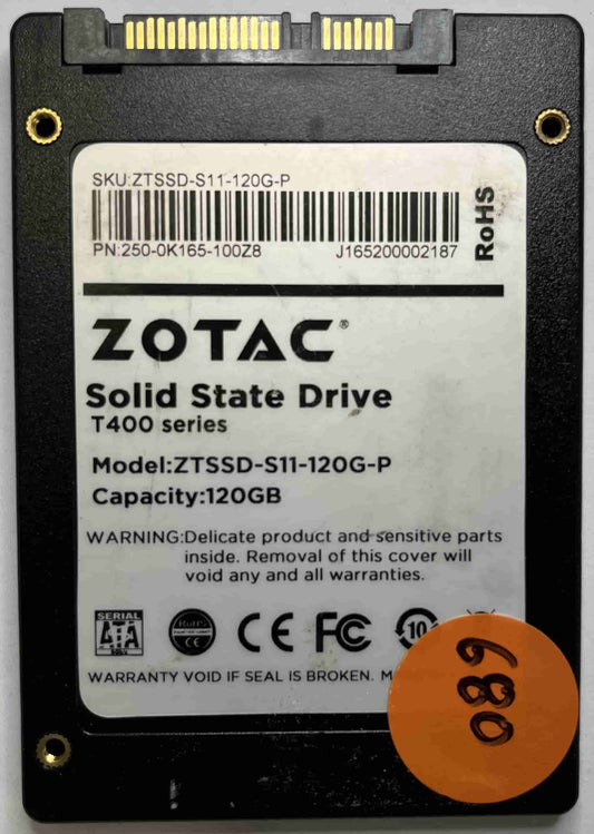 ZOTAC ZTSSD-S11-120G-P 250-0K165-100Z8 (680) SSD for Sale