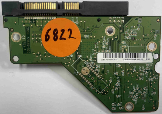 Western Digital WD5000AAKX-60U6AA0 2060-771640-003 REV A  PCB for Sale