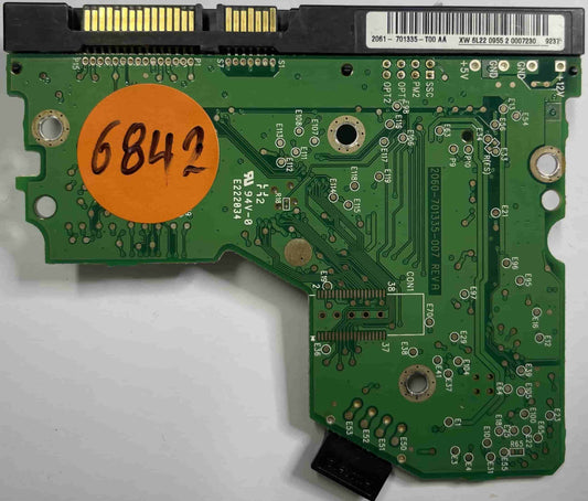 Western Digital WD800JD-75MSA3 2060-701335-007 REV A  PCB for Sale