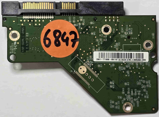 Wd WD20EURS-63S48Y0  2060-771698-004 REV A  PCB for Sale