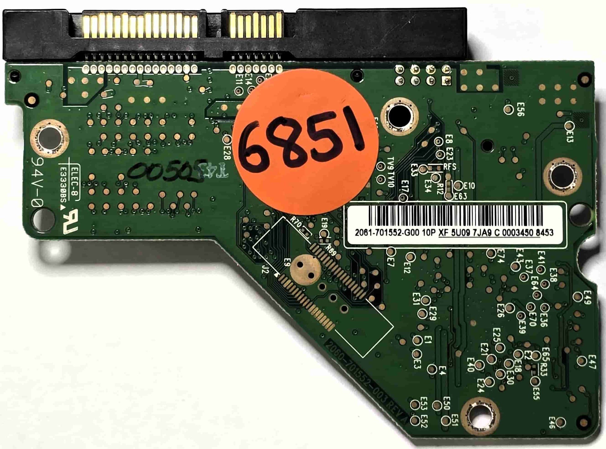 Wd  WD1600AAJS-60WAA0 2060-701552-003 REV A  PCB for Sale