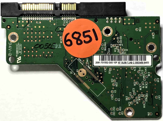 Wd  WD1600AAJS-60WAA0 2060-701552-003 REV A  PCB for Sale