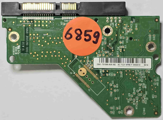 Wd WD10EAVS-00D7B1 2060-701590-000 REV A  PCB for Sale