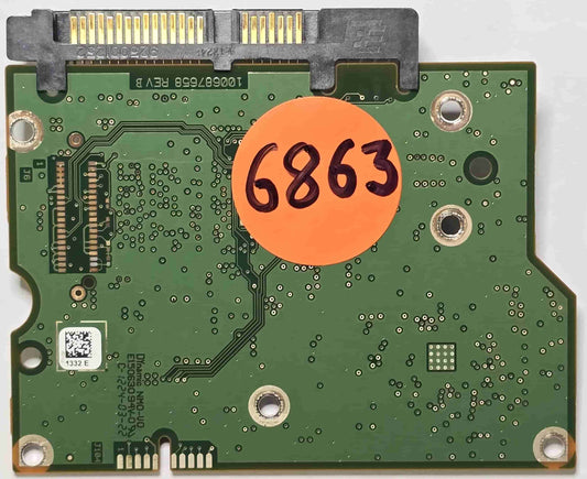 Seagate ST1000DM003 100687658 REV B 1CH162-300 PCB for Sale