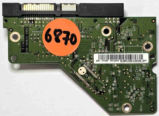 Wd WD2500AAKX-60U6AA0 2060-771640-003 REV A 634603-003 PCB for Sale