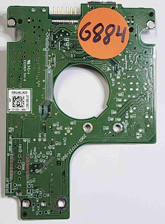 Wd WD10TMVW-11ZSMS1 2060-771737-000 REV P1  PCB for Sale