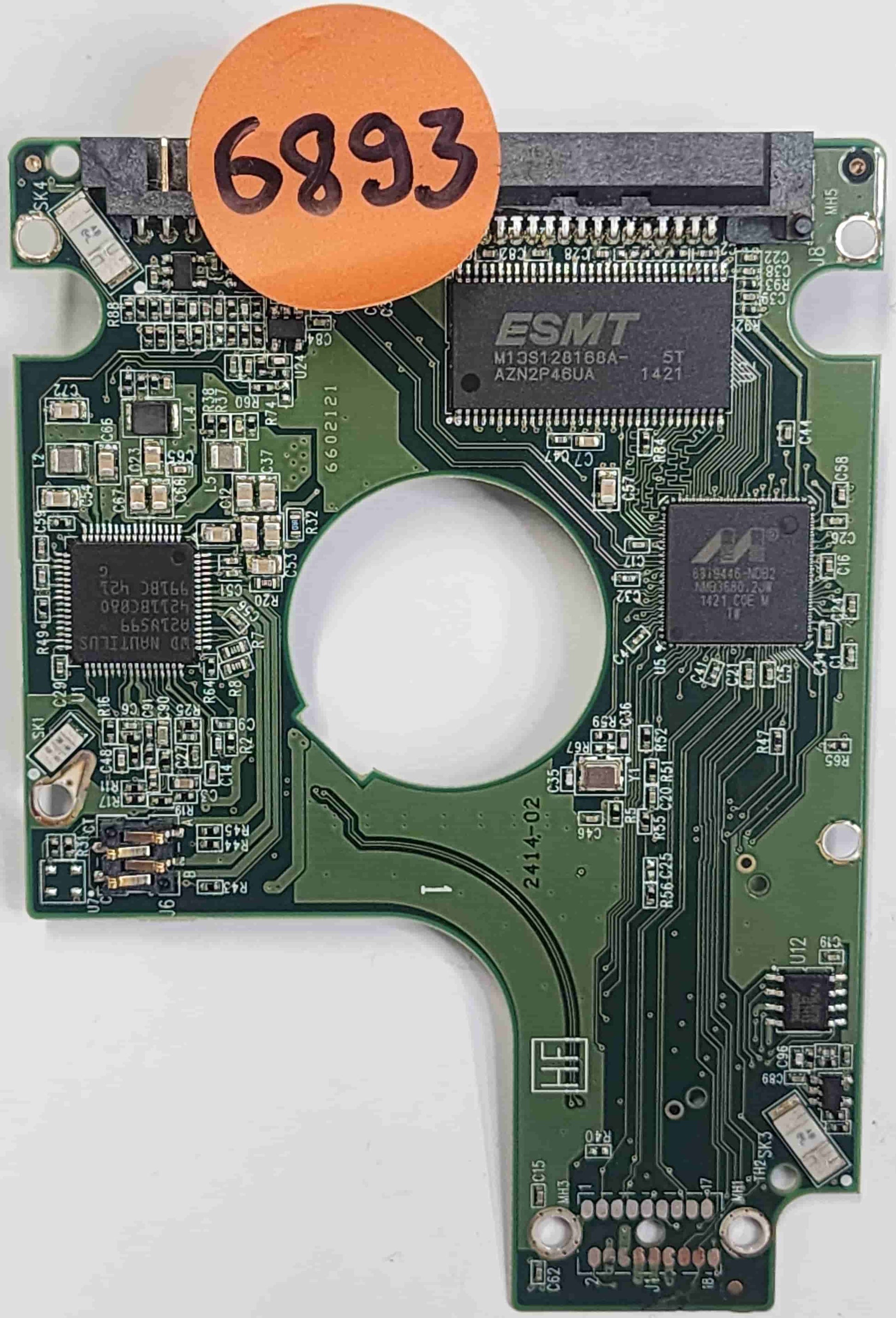 Wd WD10JPVX-22JC3T0 2060-771960-000 REV A  PCB for Sale