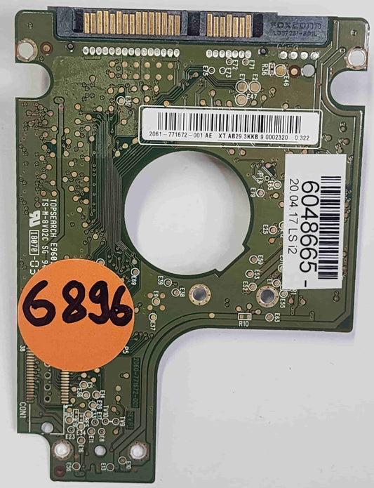 Wd WD3200BEVT-22A0RT0 2060-771672-001 REV P1  PCB for Sale