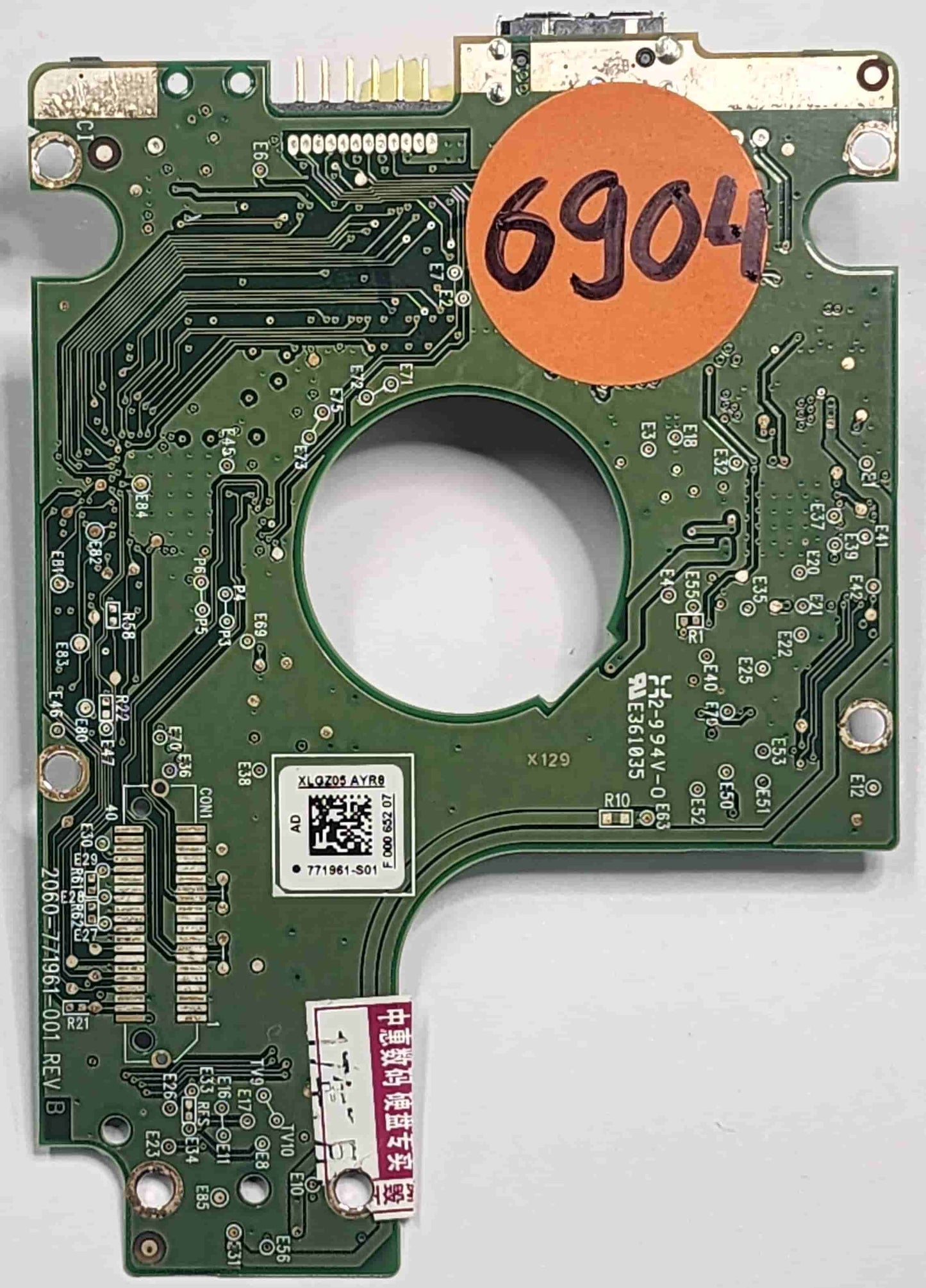 Wd WD10JMVW-11AJGS4 2060-771961-001 REV B  PCB for Sale