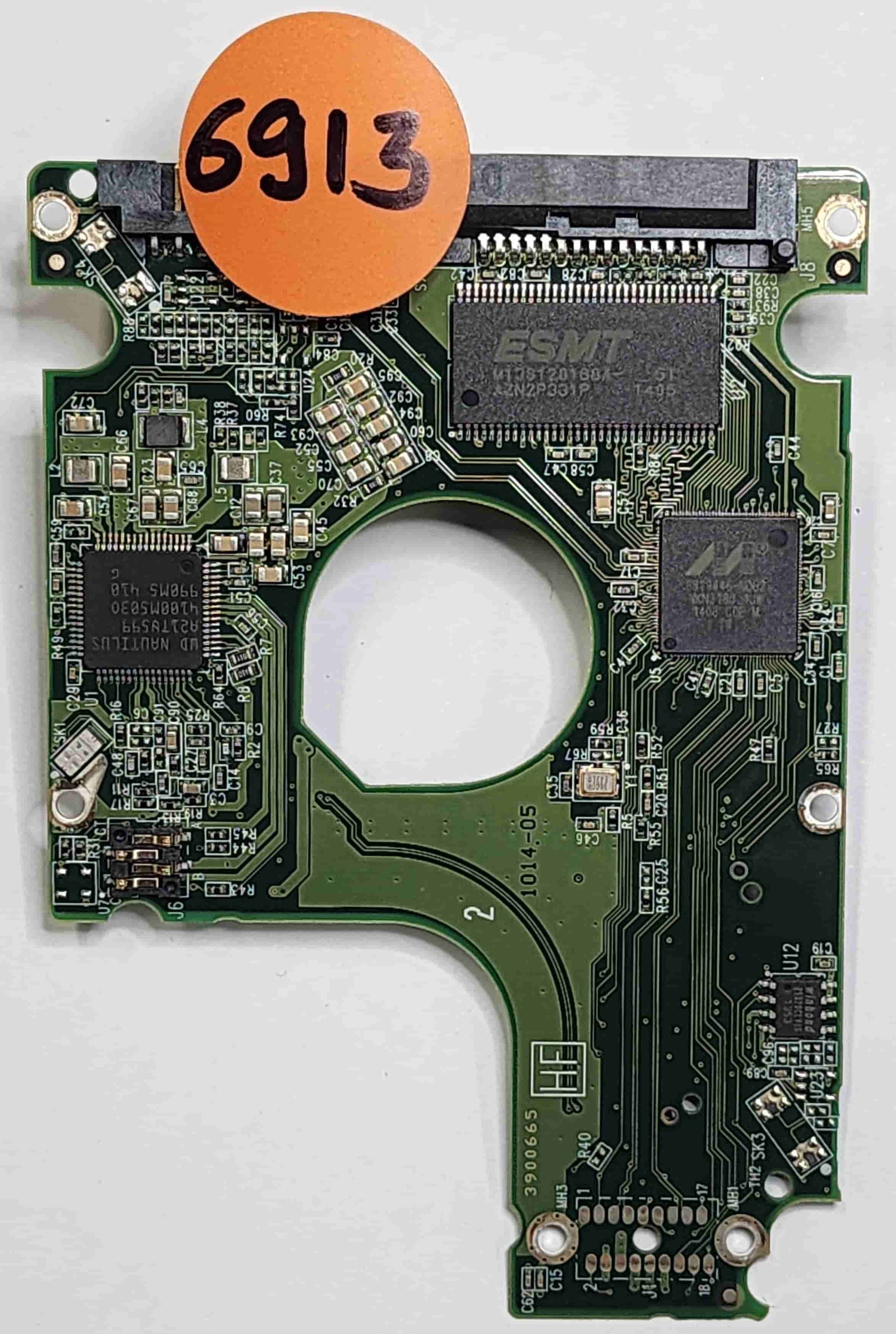 Wd WD5000LPVX 2060-771959-000 REV A  PCB for Sale