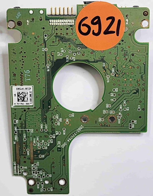 Wd WD10TMVV-11TK7S1 2060-771754-000 REV A  PCB for Sale