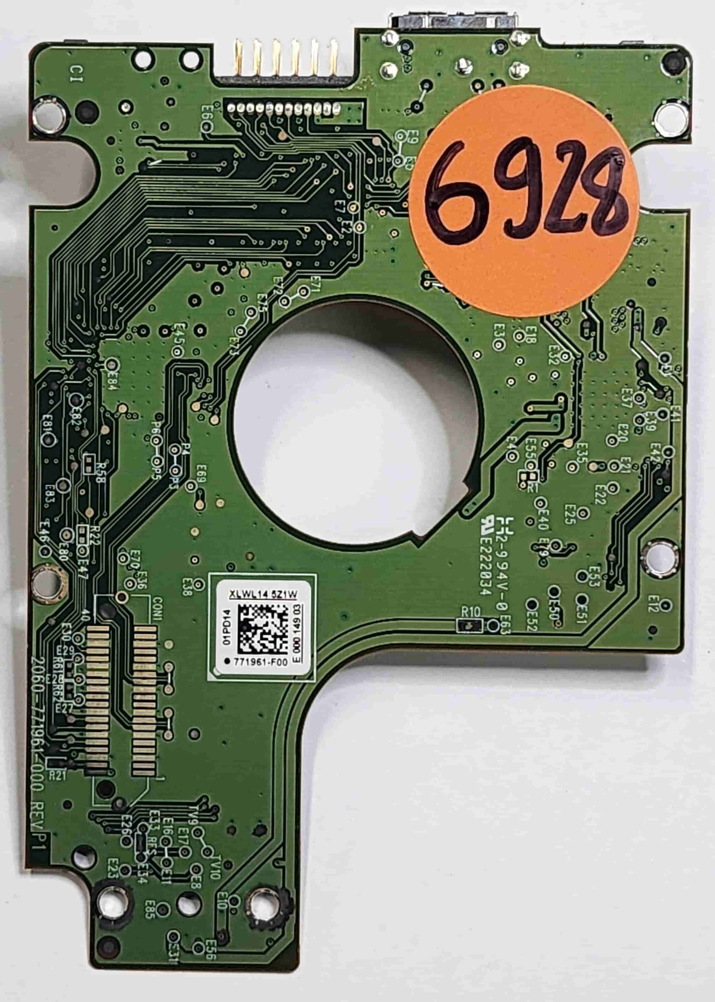 Wd WD10JMVW-11AJGS0 2060-771961-000 REV P1  PCB for Sale