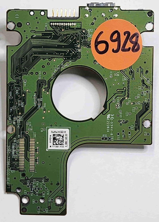 Wd WD10JMVW-11AJGS0 2060-771961-000 REV P1  PCB for Sale